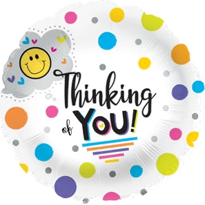 17" Thinking Of You Thought Cloud Foil