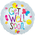 24" Get Well Soon Clear