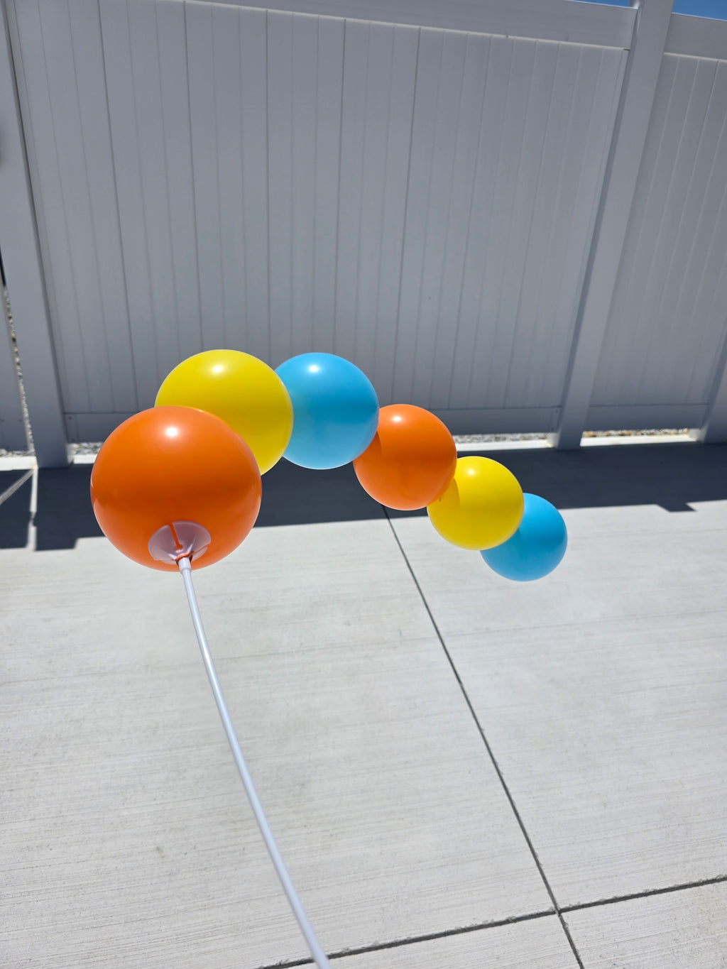 Balloon wand
