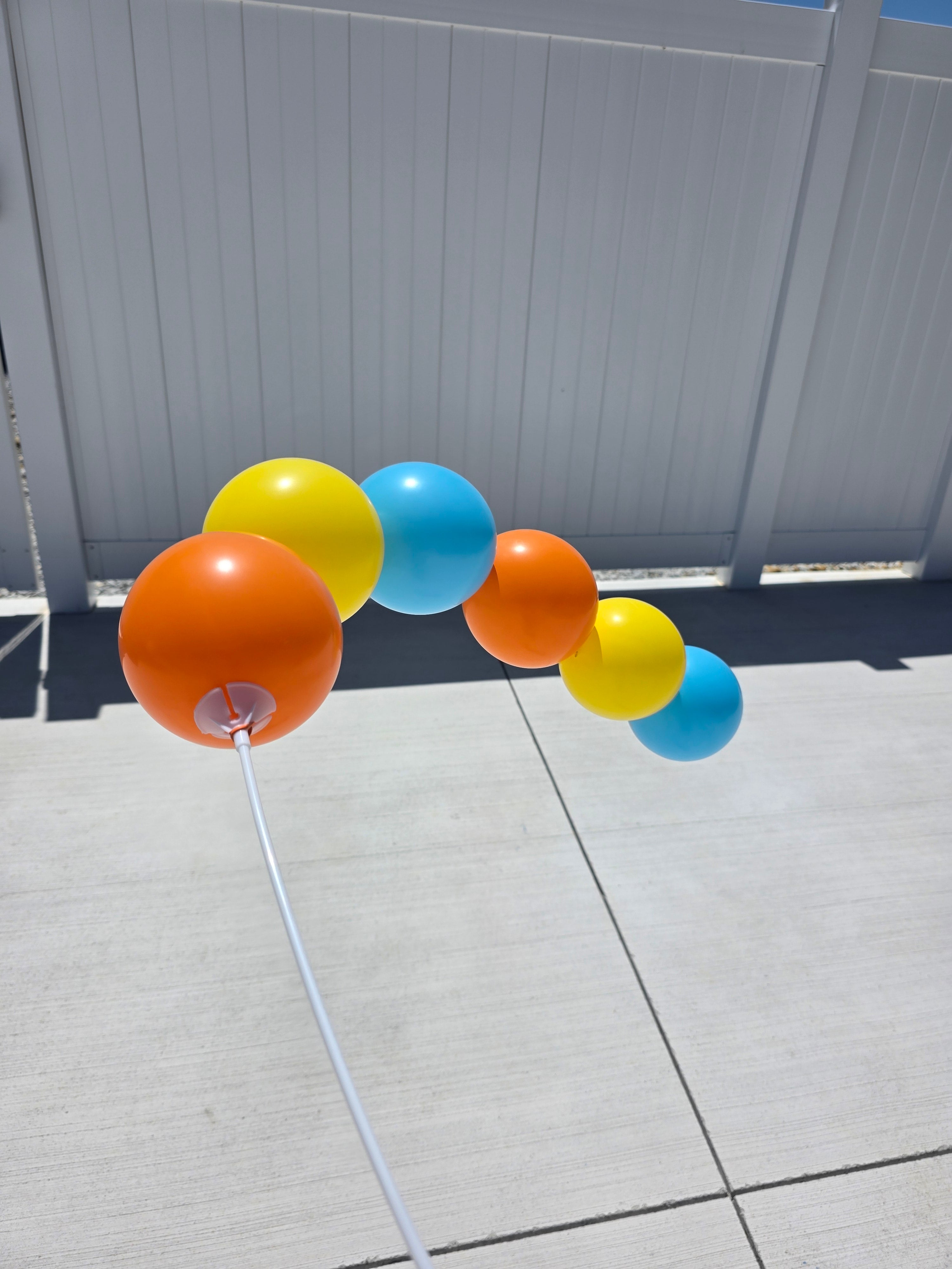 Balloon wand
