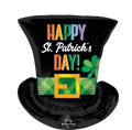 24" Jumbo St. Patrick's Day Top Hat Foil