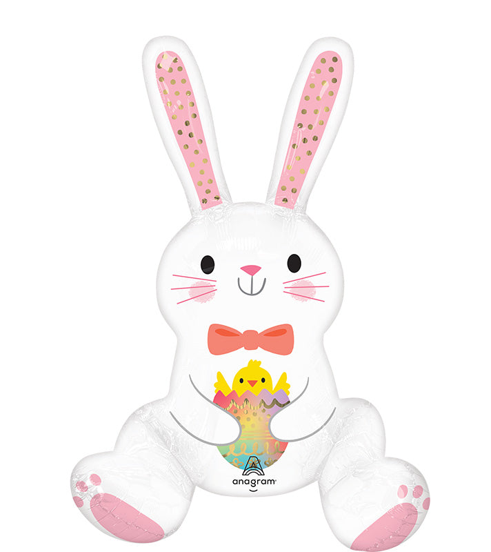 23" Consumer Inflatable Multi Balloon Bunny Love