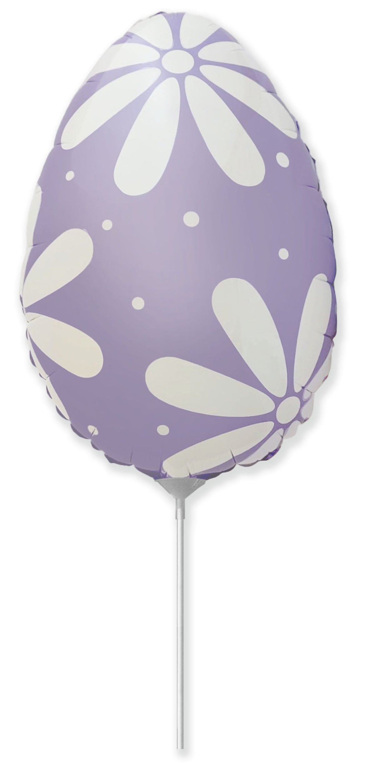 11" Easter Egg Lilac Mini Foil