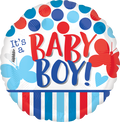 18" It's A Boy Red & Blue