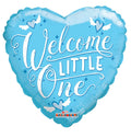 18" Welcome Little One Blue