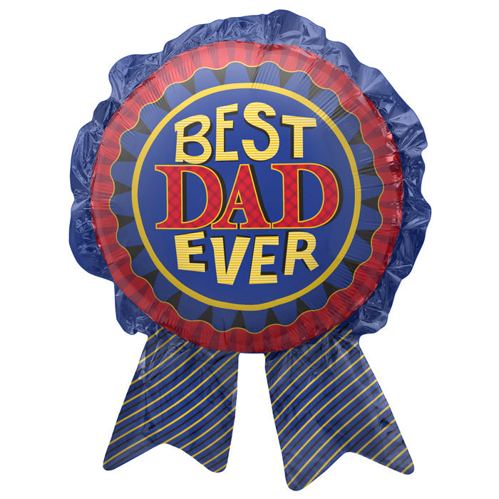 27" Best Dad Ever Foil