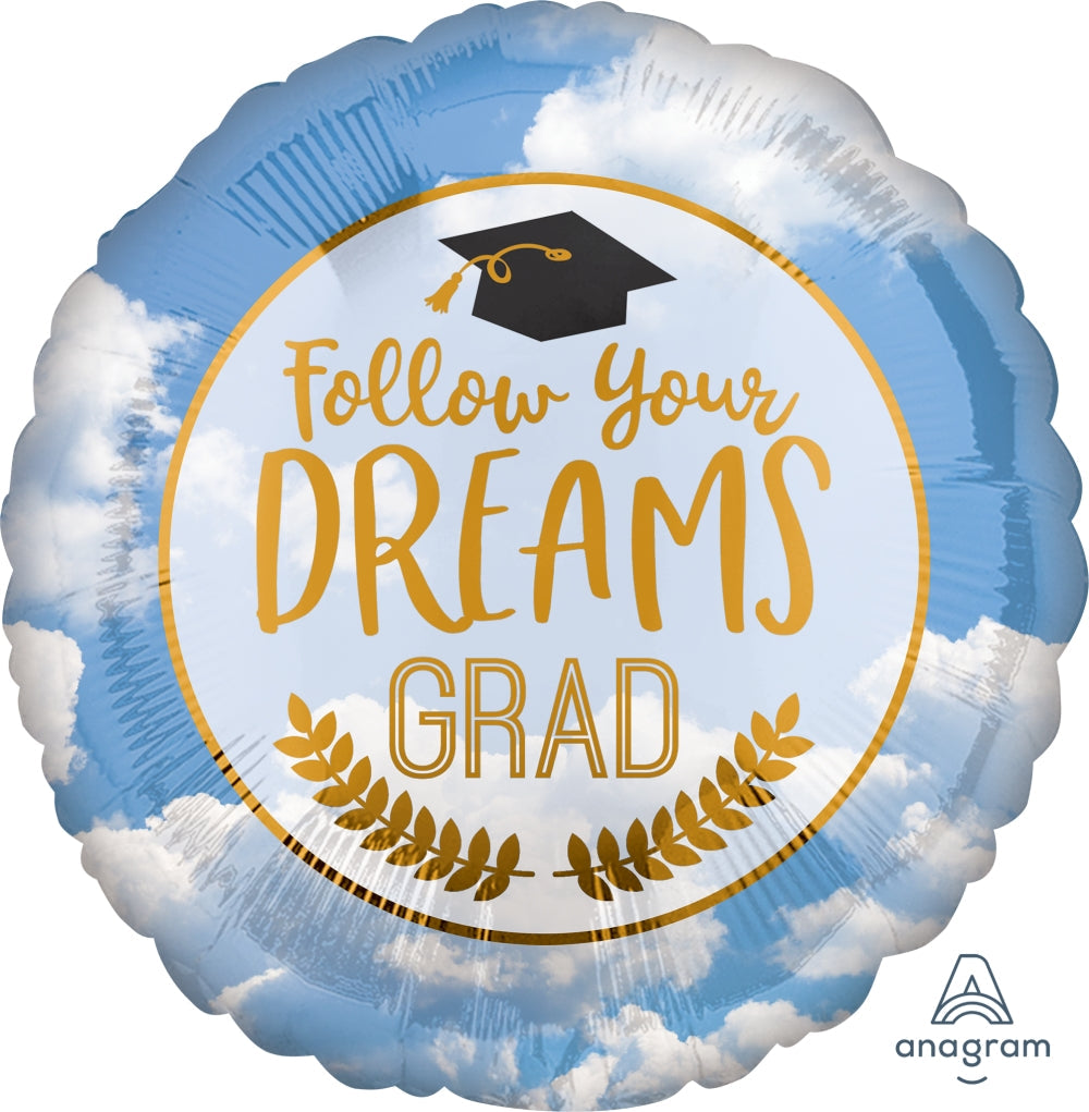 18" Follow Your Dreams Foil