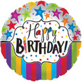 17" Happy Birthday Stars & Stripes
