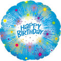 18" Happy Birthday Glitter