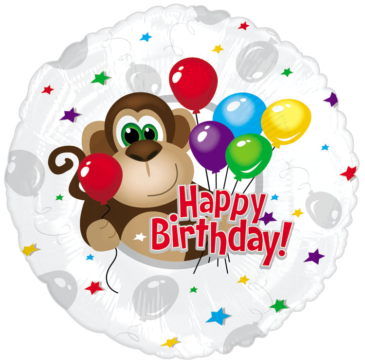 18" Monkey Around Birthday