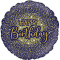 18" Glamorous Glitter Birthday Oaktree