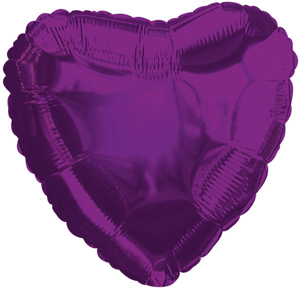 18" Satin Purple Heart Foil
