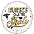 18" Nurses Call the Shots Foil