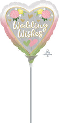 9" Wedding Wishes Ombre