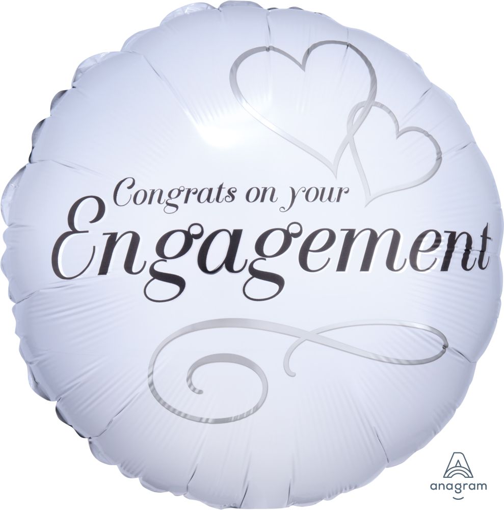 18" Two Hearts Engagement
