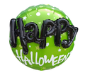 22" 3D Happy Halloween - Green
