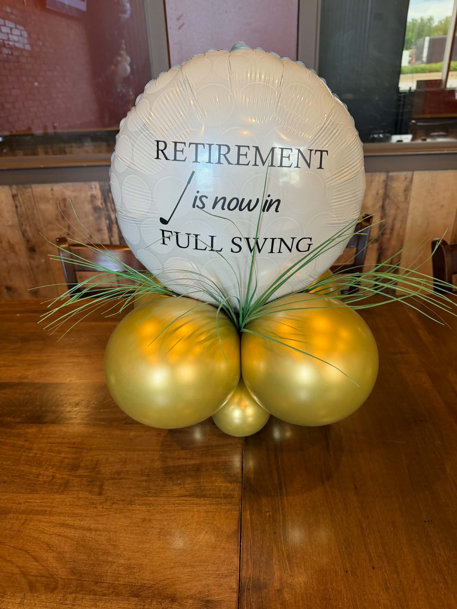 Tabletop Balloon Centerpiece
