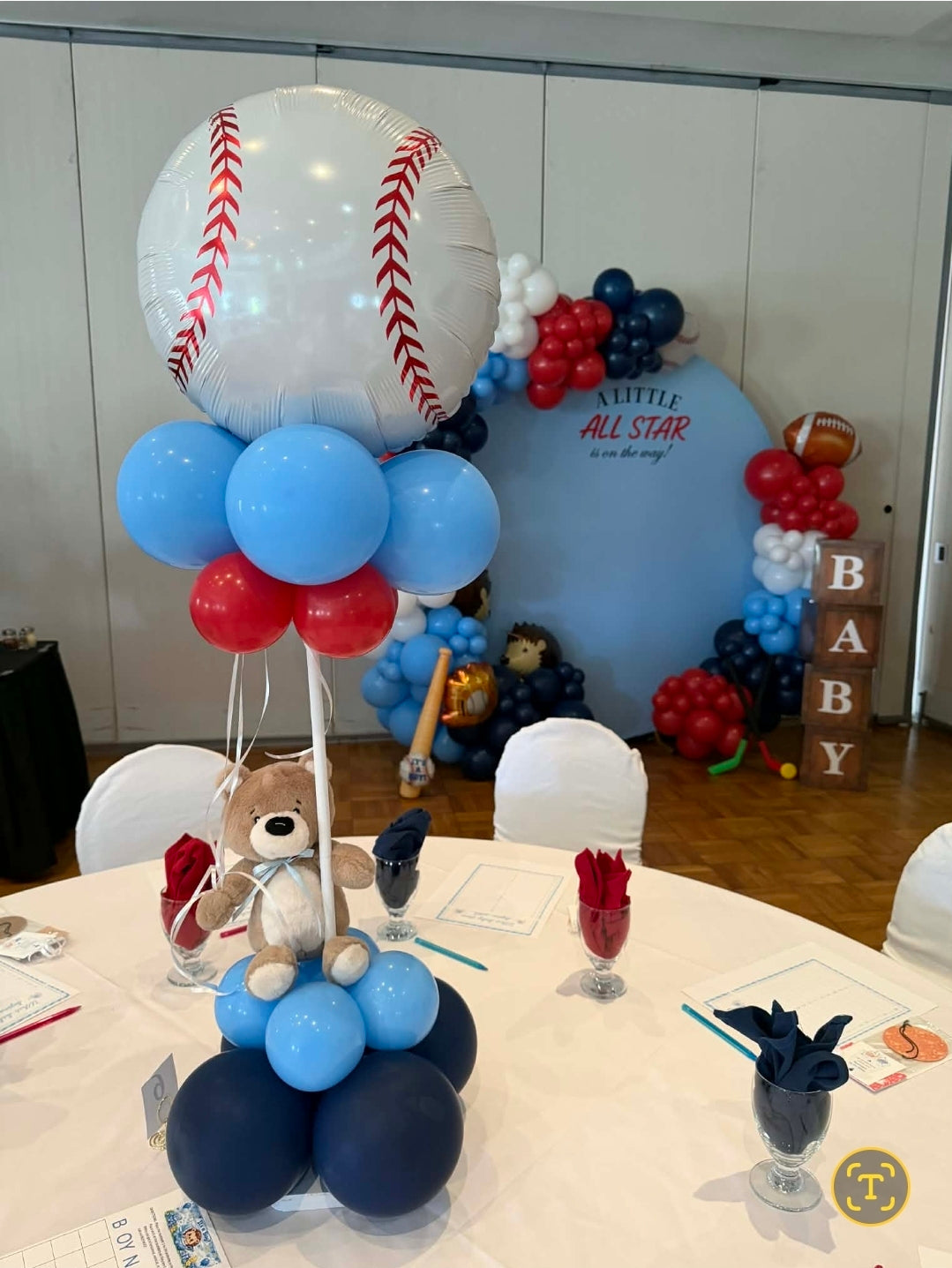 Playful Themed Tabletop Centerpiece