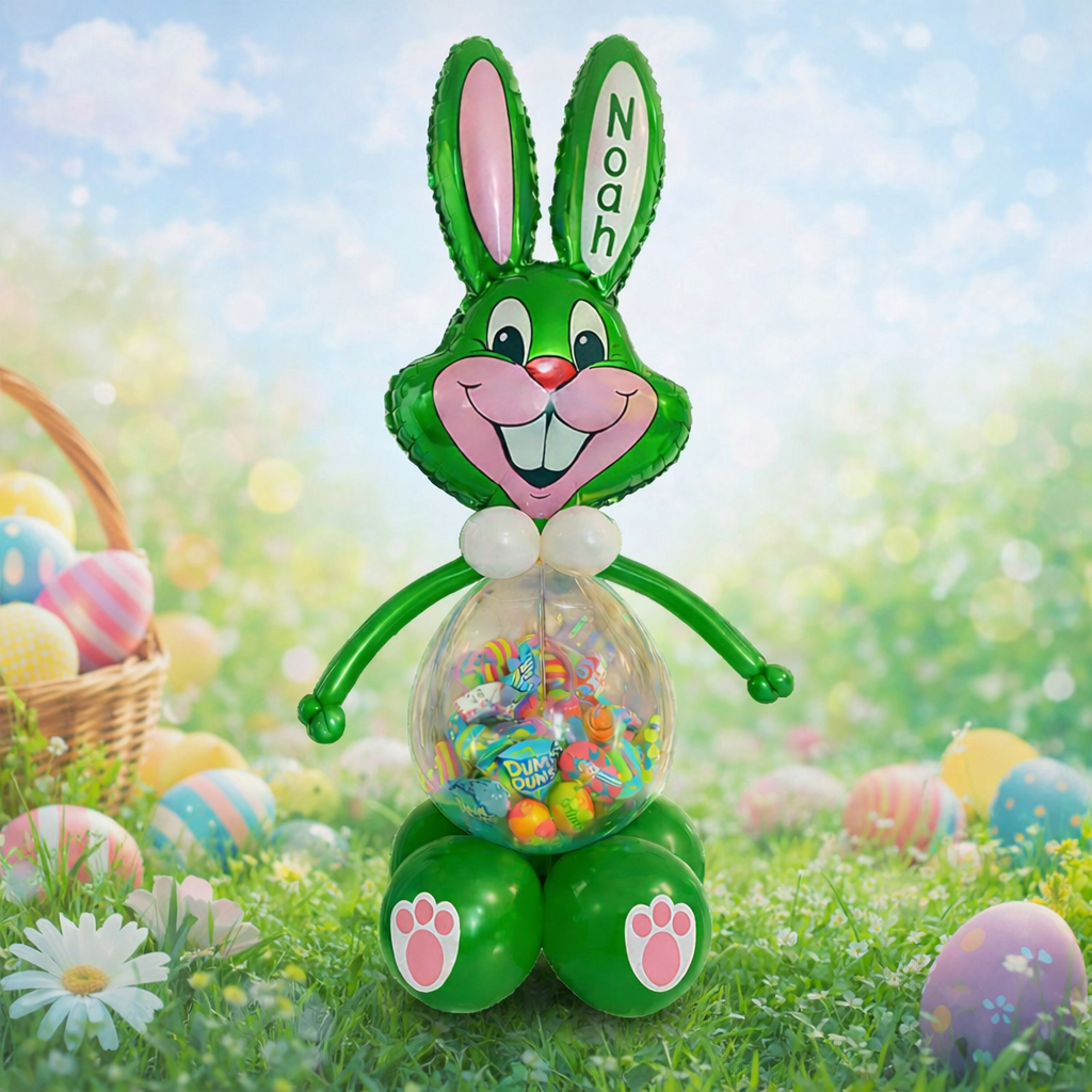 Easter Stuffed Balloon Bunny