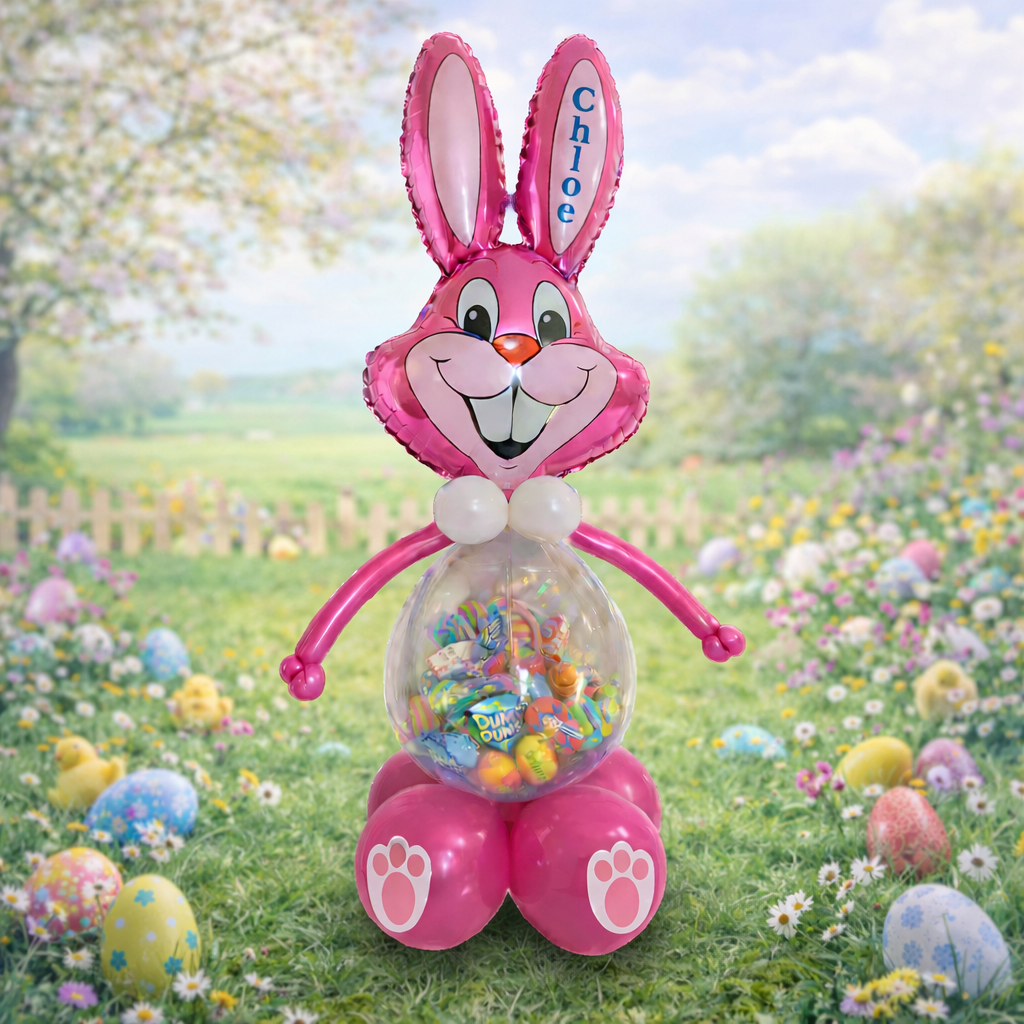 Easter Stuffed Balloon Bunny