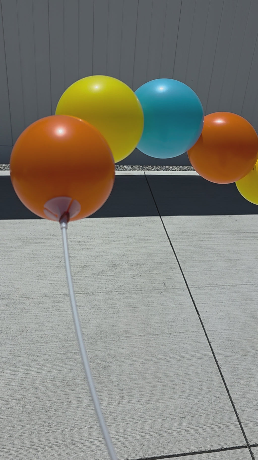 Balloon wand
